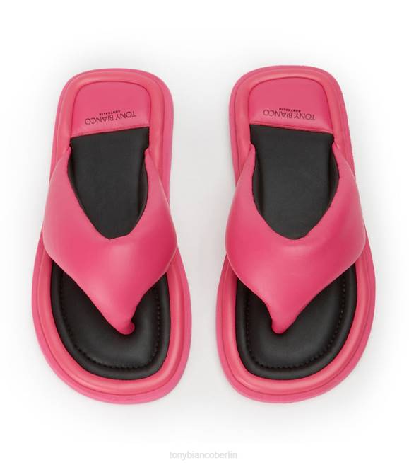 Sandalen| de Tony Bianco Frauen Nikki-Wohnungen Säurerosa 4624656